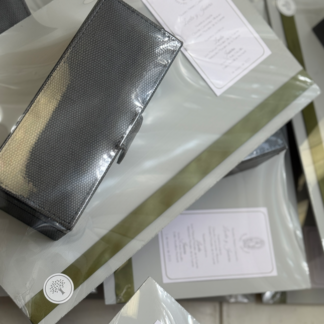 Caja de té de tres divisiones