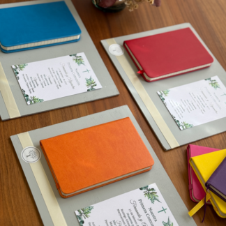 Libreta chica de curpiel